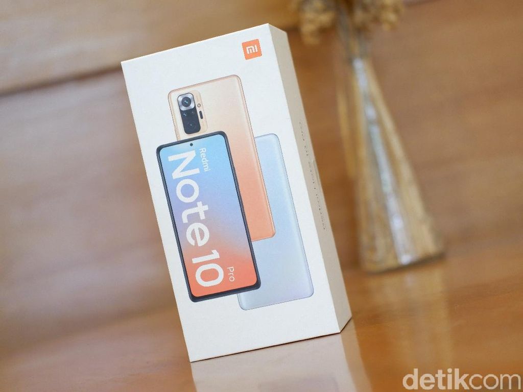 Unboxing Xiaomi Redmi Note 10 Pro, Usung Kamera 108 MP dan Layar AMOLED