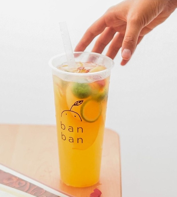 Ringo Fresh Tea/instagram.com/banban.tea Ringo Fresh Tea