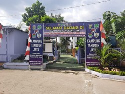 Ruang Isolasi Mandiri di Kampung Tangguh Bojong Nangka Serasa Kamar Kos