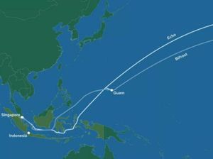Jokowi Beberkan Proyek Kabel Bawah Laut RI-Pantai Barat AS Jokowi Beberkan Proyek Kabel Bawah Laut RI-Pantai Barat AS