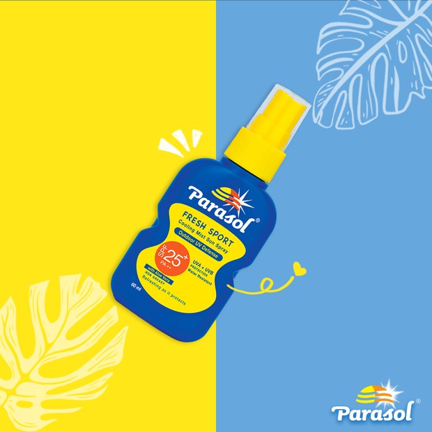 Sunscreen spray Parasol/instagram.com/parasolindonesia