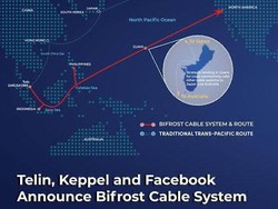 Gandeng Facebook-Keppel T&T, Telkom Bakal Bangun Kabel Laut 15 Ribu Km