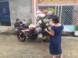 Kota Ini Lekat dengan Tukang Sayur Bermotor CBR-Ninja 250