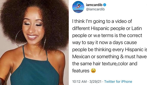 Unggahan Cardi B dalam akun instagramnya (foot: instagram.com/iamcardib)