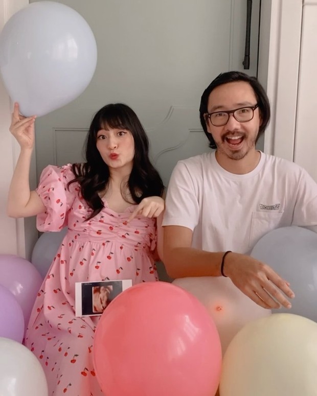 Vanessa Andrea/instagram.com/cherrydreamy Vanessa Andrea diprediksi melahirkan pada akhir Juli atau awal Agustus/instagram.com/cherrydreamy