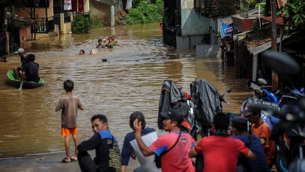 Baleendah Banjir Gegera Citarum Meluap