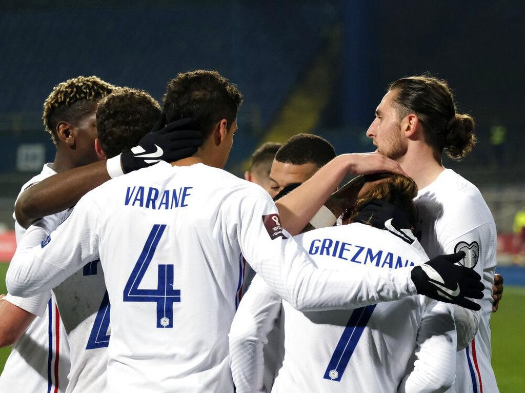 Griezmann Cetak Gol, Prancis Menang Tipis 1-0 Atas Bosnia Griezmann Cetak Gol, Prancis Menang Tipis 1-0 Atas Bosnia
