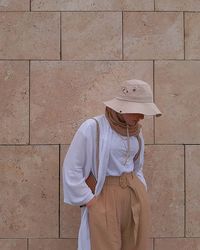 style hijab topi bucket