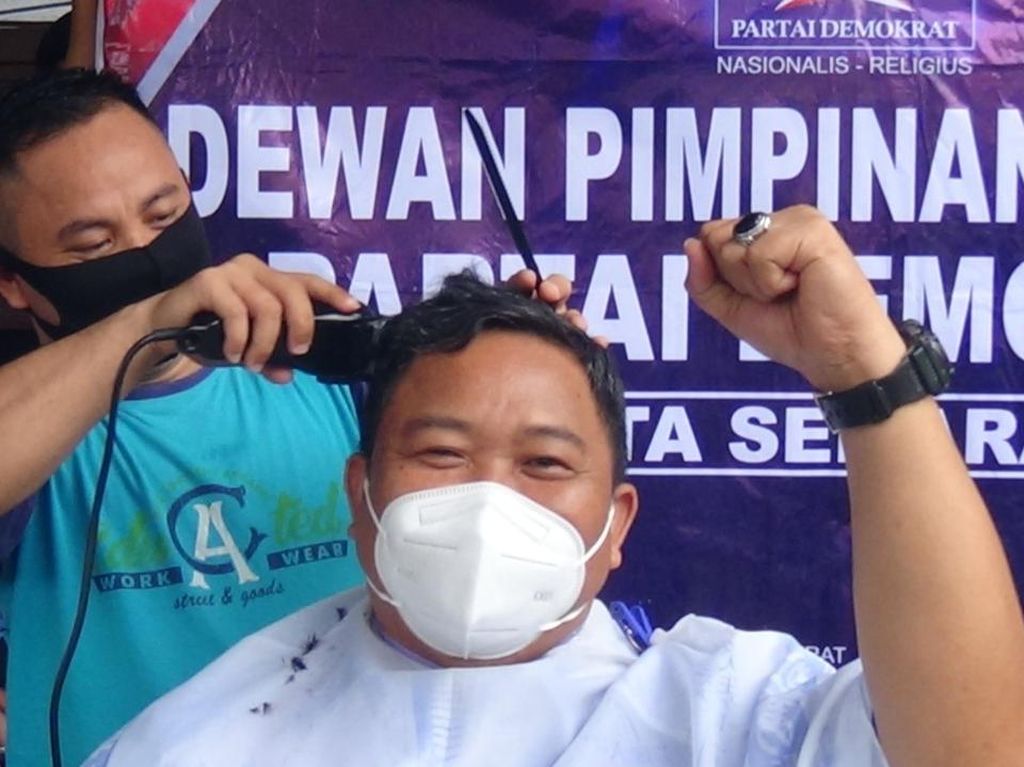 PD Moeldoko Ditolak, Kader di Jateng Syukuran-Cukur Gundul PD Moeldoko Ditolak, Kader di Jateng Syukuran-Cukur Gundul