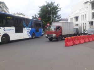 2 Bulan LEZ, Simpang Kemukus Kota Tua Masih Sering Macet Ketika Ditutup