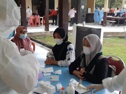 Labkesda Mojokerto Gelar Swab Antigen Gratis untuk 175 Mahasiswa