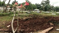 Penampakan Makam Zakiah Aini Penyerang Mabes Polri di TPU Pondok Ranggon