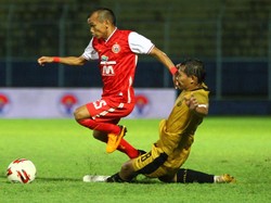 Persija Vs Bhayangkara Panas! Hujan Kartu, Pemain Saling Dorong