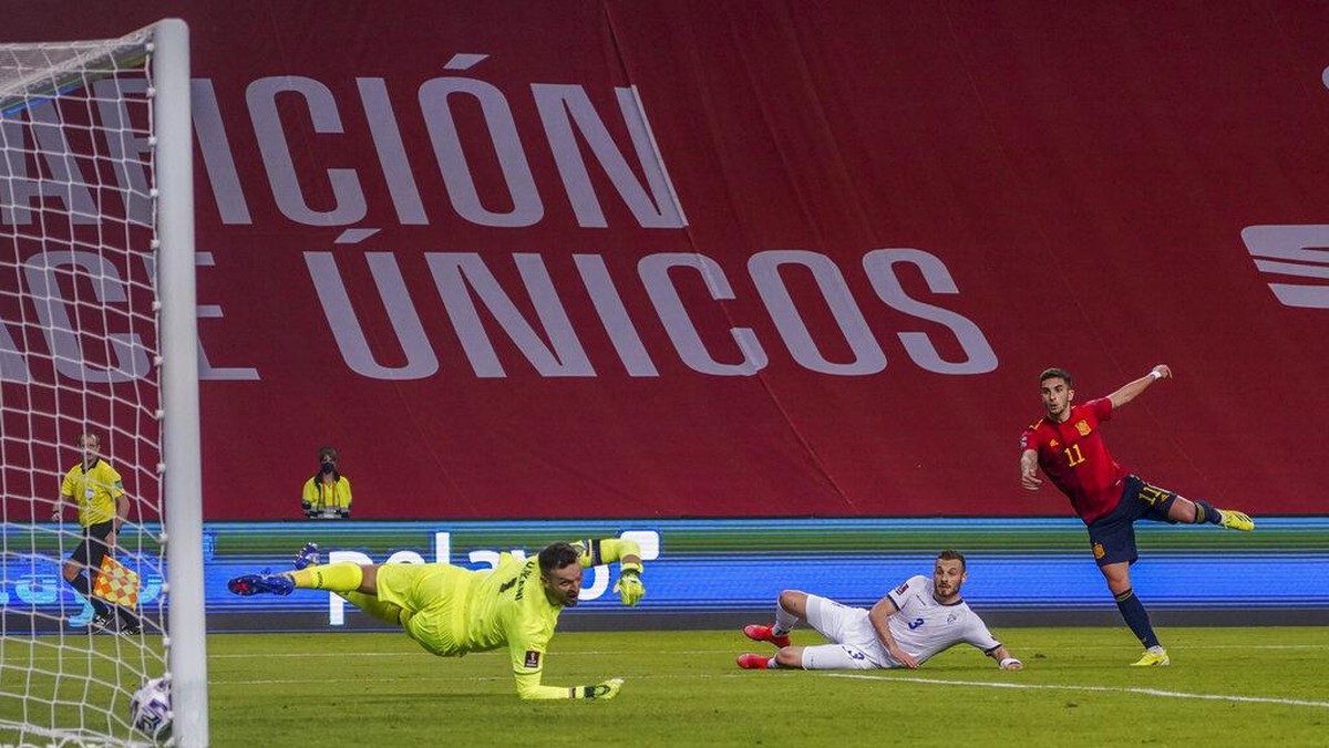 Timnas Spanyol-nya Luis Enrique saat ini kurang tajam (AP/Miguel Angel Morenatti)