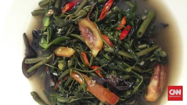 Tumis Kangkung Saus Tiram