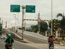 Flyover Tapal Kuda Jaksel Kini Dibuka Permanen