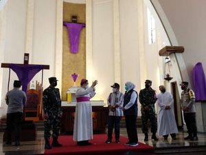 Forkopimda Jatim Cek Keamanan Jumat Agung di Gereja Katedral Ijen Malang