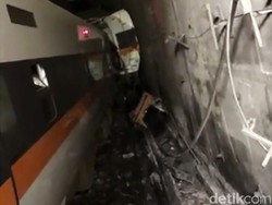 Dramatis! Evakuasi Korban Kecelakaan Kereta di Taiwan