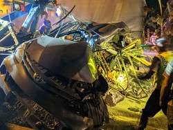 Kecelakaan Maut Jalur Pantura Pati, 4 Tewas dan 1 Luka Berat