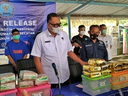 BNN Tangkap 3 Kurir Narkoba di Sumsel, 16 Kg Sabu Disita