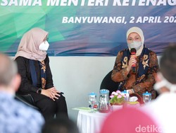 Di Banyuwangi, Menaker Ingin BLK Dukung Program UMKM Naik Kelas