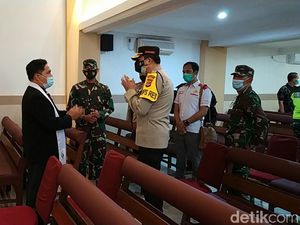 550 Personel Siaga di 13 Gereja Ciamis-Pangandaran 550 Personel Siaga di 13 Gereja Ciamis-Pangandaran