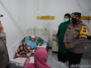 Mata Ibu di Mojokerto yang Dianiaya Anak Kandung Pakai Palu Terpaksa Dilepas