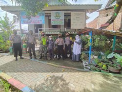 Polres Sumbawa Apresiasi Persiapan Inovasi Kampung Sehat Desa Moyo