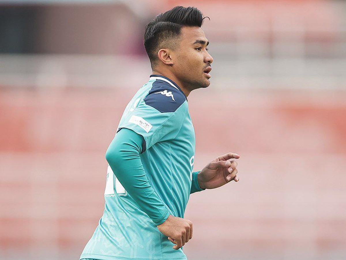 K League 2: Bukan Harinya Asnawi Mangkualam (Foto: Instagram @asnawi_bhr)