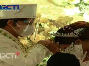 Resmi Menikah, Atta Halilintar dan Aurel Hermansyah Menangis