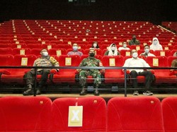 Jangan Copot Masker di Bioskop, Ada Kamera Infrared Mengintai