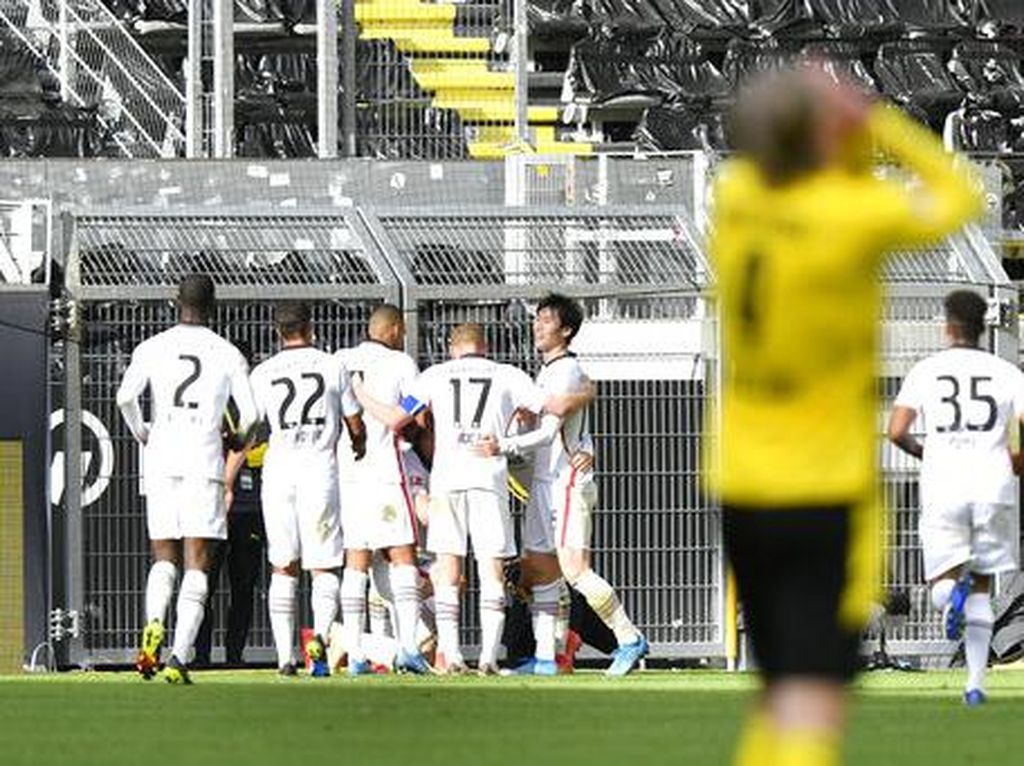 Hasil Liga Jerman: Dortmund Ditumbangkan Frankfurt di Kandang Hasil Liga Jerman: Dortmund Ditumbangkan Frankfurt di Kandang