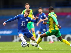 Babak I Chelsea Vs WBA: The Blues Tertinggal 1-2, Thiago Silva Diusir