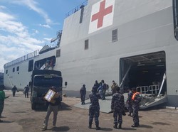 KRI Semarang Angkut 505 CPNS KemenPUPR Tiba di Banyuwangi