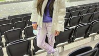 Sebelum pandemi, Larissa Saad rajin menonton suaminya langsung di stadion (Instagram/lariisaad)