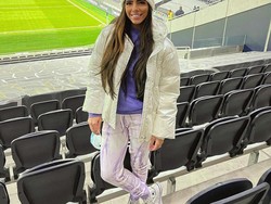 Sebelum pandemi, Larissa Saad rajin menonton suaminya langsung di stadion (Instagram/lariisaad)