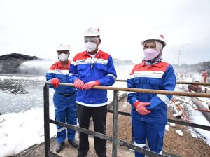 Cek Kilang Balongan, Menteri ESDM Minta Pertamina Jaga Pasokan BBM Cek Kilang Balongan, Menteri ESDM Minta Pertamina Jaga Pasokan BBM