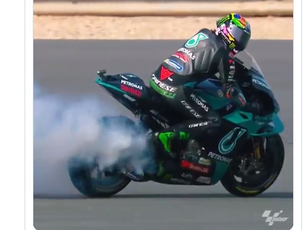 Motor Yamaha Ngebul di FP1 MotoGP Doha, Morbidelli: Bukan Masalah Besar Motor Yamaha Ngebul di FP1 MotoGP Doha, Morbidelli: Bukan Masalah Besar