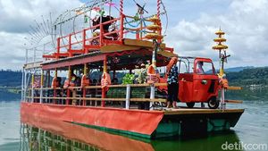 Perahu Tradisional Jadi Ikon Baru Rawa Jombor di Klaten
