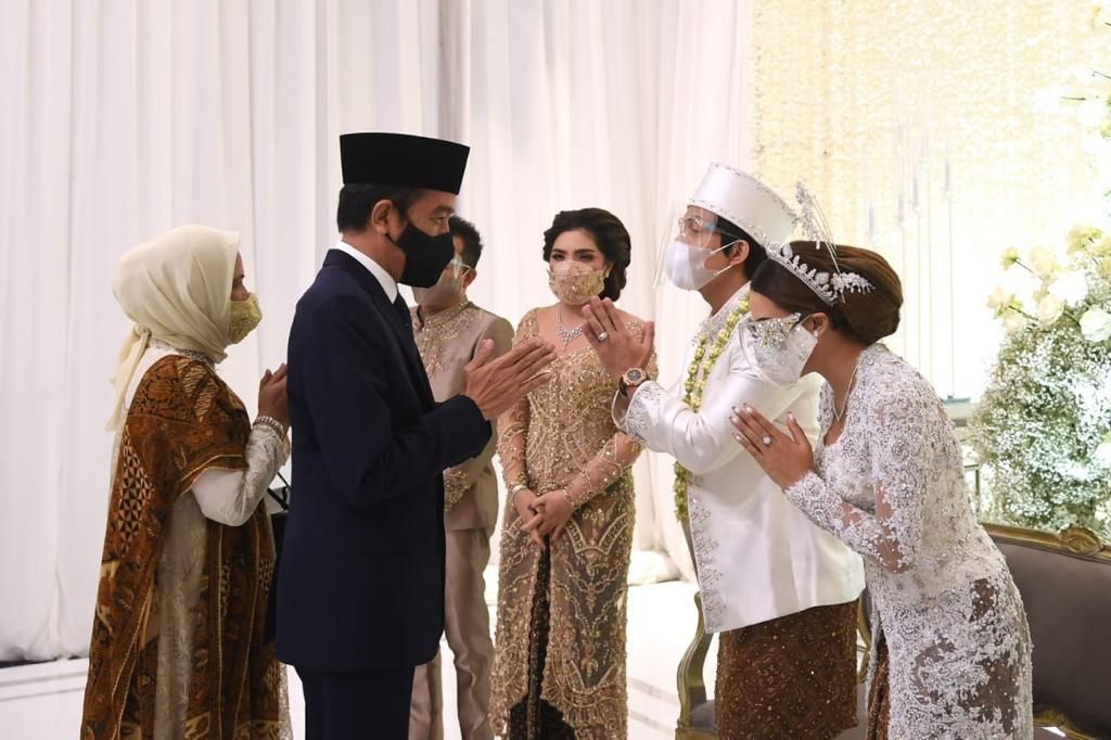 Presiden Jokowi Jadi Saksi Pernikahan Atta dan Aurel