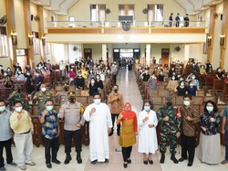 Wali Kota Mojokerto Pastikan Peringatan Paskah Aman & Kondusif