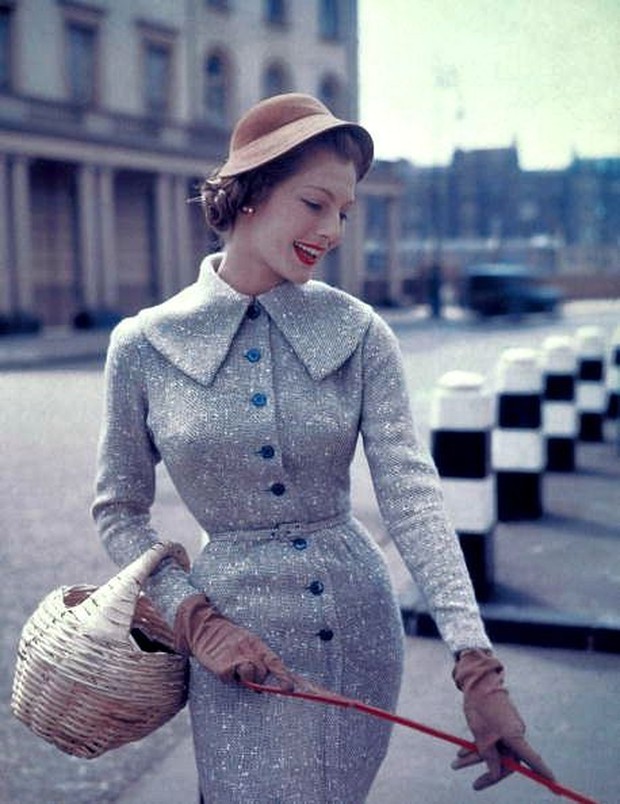 Belted Winter Dress/Pinterest by gettyimages Belted Dress