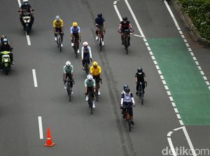 Catat! Pesepeda Belum Bisa Gowes di 3 Titik Zona Ganjil Genap Jakarta