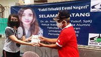 Donasi Telur untuk Penuhi Nutrisi Lansia