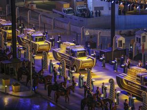 Di Balik Kemeriahan Parade Akbar Pemindahan Mumi Kerajaan Mesir Kuno