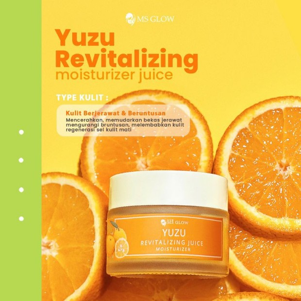 foto: Tekstur yuzu MS Glow/instagram.com/@msglowjkt