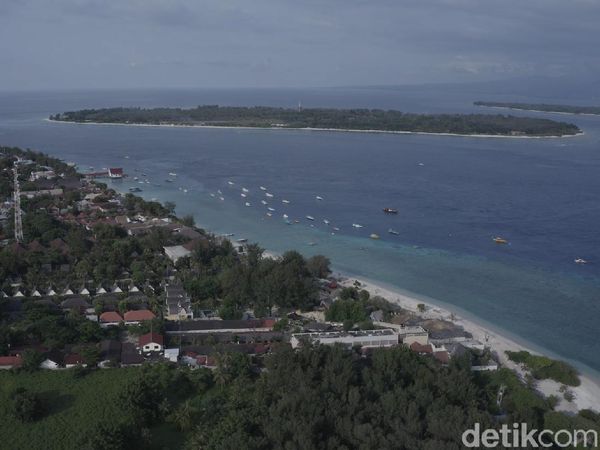 Potret Gili Trawangan Kini dari Udara
