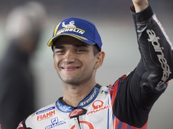 Pembalap MotoGP Jorge Martin Naik Motor Hujan-hujanan di Bali