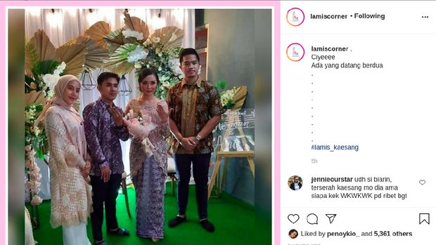Kaesang Pangarep dan Nadya Arifta