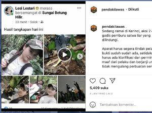 Balai TN Kerinci Identifikasi Burung Langka yang Ditembak Pemburu Wanita Balai TN Kerinci Identifikasi Burung Langka yang Ditembak Pemburu Wanita